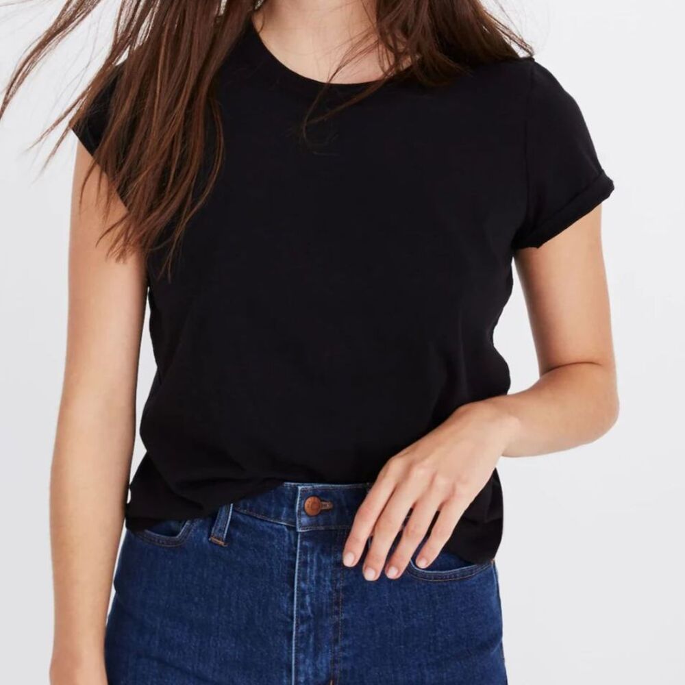 Madewell Northside Vintage Tee Size M | 90s Shrunken Fit Modern Uniform